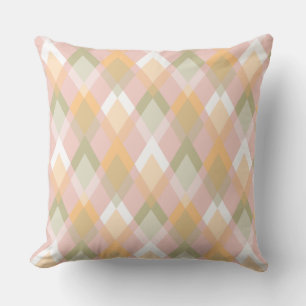 Pastel summer pattern home decor cushion
