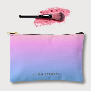 Pastel Summer Sunset Vibe Gradient Accessory Pouch