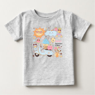 Pastel Summer Vibes Baby T-Shirt