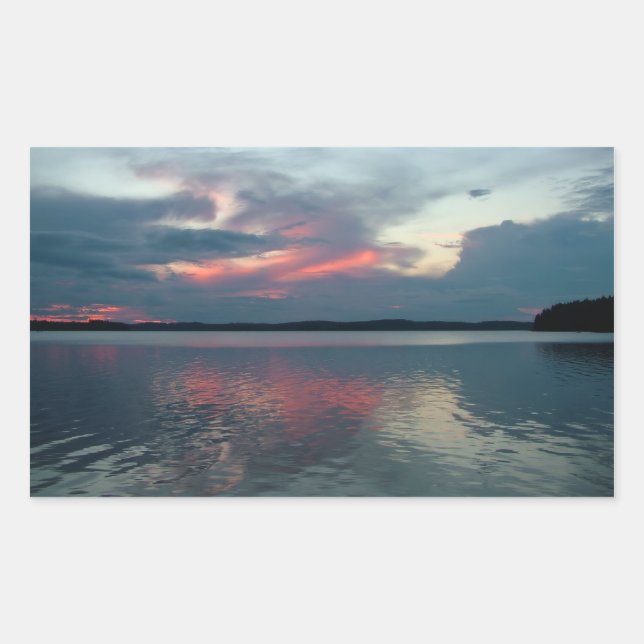 Pastel Sunset custom stickers (Front)