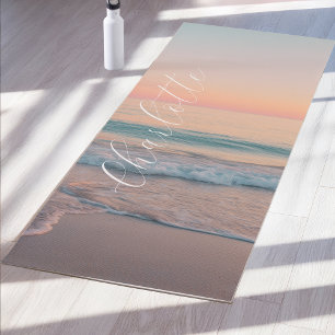 Pastel Sunset Custom  Yoga Mat