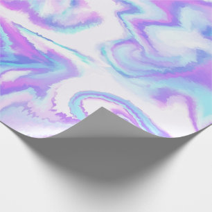Pastel Swirl Tie Dye Wrapping Paper