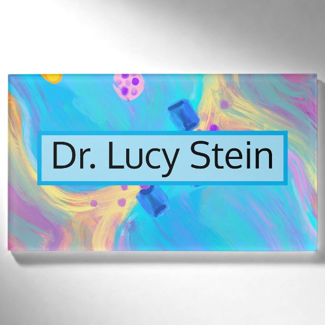 Pastel Synapse Name Tag (Front)