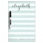 Pastel Teal and Grey Stationery Suite for Women