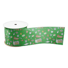 Pastel Teddy Bear Duck Gift Ribbon