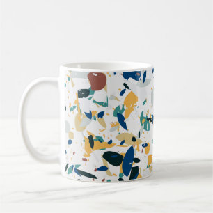 Pastel Terrazzo: Modern Abstract Pattern. Coffee Mug