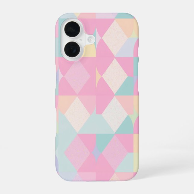Pastel Terrazzo Pattern Phone Case (Back)