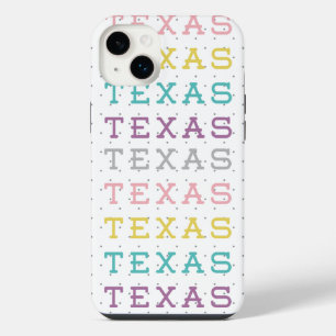 Pastel Texas, Texas, Texas iPhone 14 Plus Case