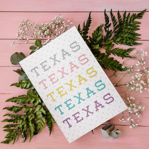 Pastel Texas, Texas, Texas Postcard