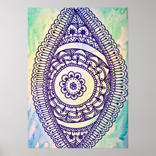 Pastel Third Eye Poster By Megaflora (Front)