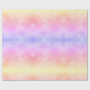 Pastel tie-dyed pattern wrapping paper, colourful paper