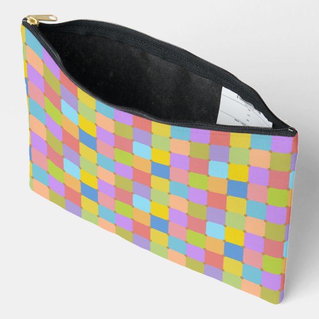 Pastel Tiles GSSC Accessory Pouch (Open)
