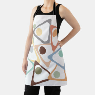 Pastel Triangles  Apron