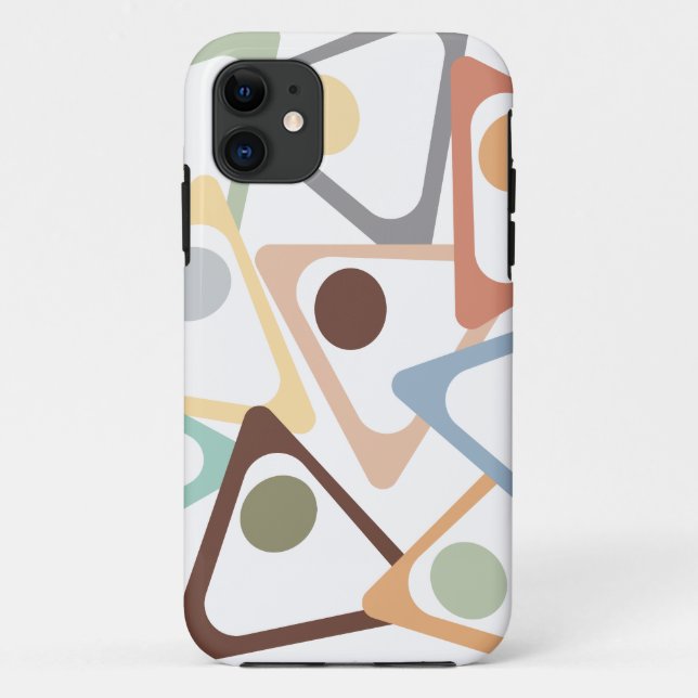 Pastel Triangles  Case-Mate iPhone Case (Back)