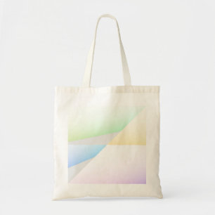 Pastel Triangles Tote Bag