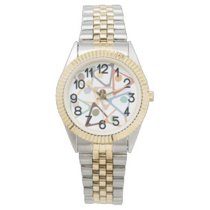 Pastel Triangles Watch