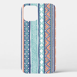 Pastel tribal Navajo: seamless pattern. iPhone 12 Case
