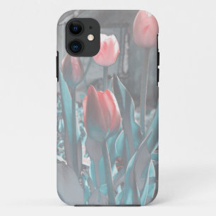 Pastel tulips iPhone 5 case