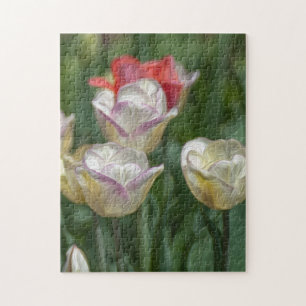 Pastel Tulips Jigsaw Puzzle