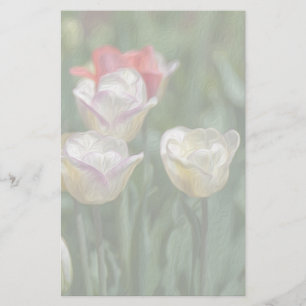 Pastel Tulips Stationery
