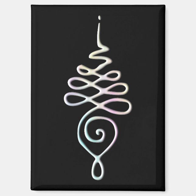 Pastel Unalome Magnet (Front)