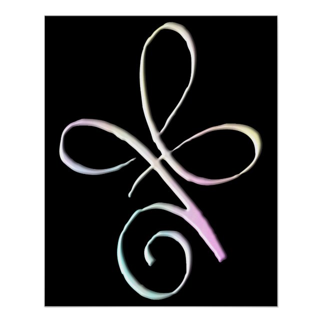 Pastel Unconditional Love  Poster (Front)