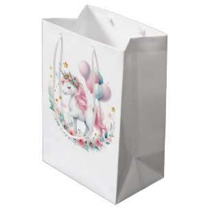 Pastel Unicorn  Medium Gift Bag