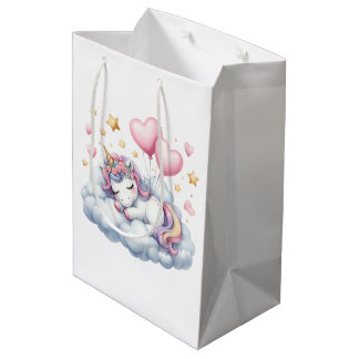 Pastel Unicorn  Medium Gift Bag