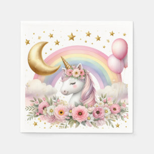 Pastel Unicorn Napkin