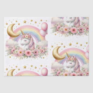 Pastel Unicorn  Tissue Paper