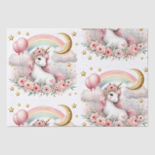 Pastel Unicorn  Tissue Paper