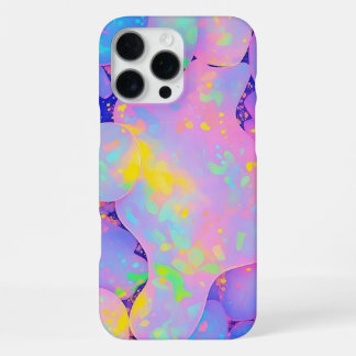 Pastel Vibrant Design Abstract Color iPhone 16 Pro Max Case