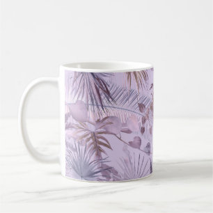 Pastel Vintage Tropical Jungle 1 Coffee Mug