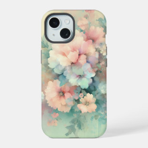 Pastel Vintages Roses iPhone 15 Case