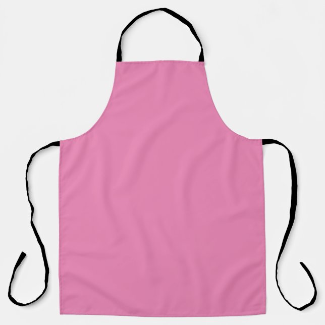 Pastel Violet,Pink Daisy,Pink Rose, Apron (Front)