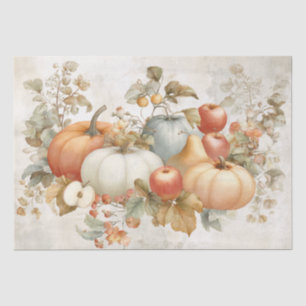 Pastel Watercolor Autumn Harvest Tissue Paper