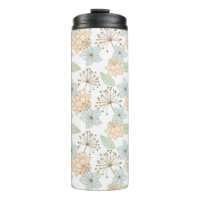 Pastel Watercolor Floral Pattern 