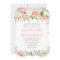 Pastel Watercolor Flowers Wedding Invitations