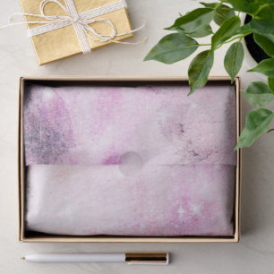 Pastel Watercolor & Galaxy Nebula Abstract Pattern Tissue Paper