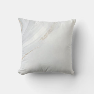Pastel Watercolor Glitter Texture Throw Pillow
