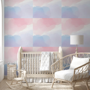 Pastel Watercolor Wash Wallpaper – Soft Gradients