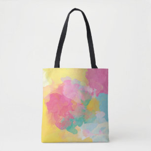 Pastel Watercolors Tote Bag