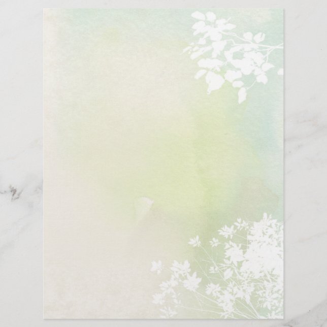 Pastel Watercolour Ephemera (Front)