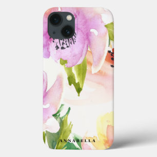 Pastel Watercolour Flowers iPad Mini Case