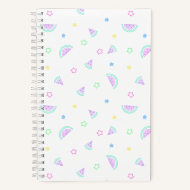 Pastel Watermelon Notebook (Front)