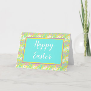Pastel waves card
