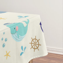 Pastel Whale & Nautical Sea Party Design