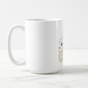 Pastel Wildflower Meadow Coffee Mug