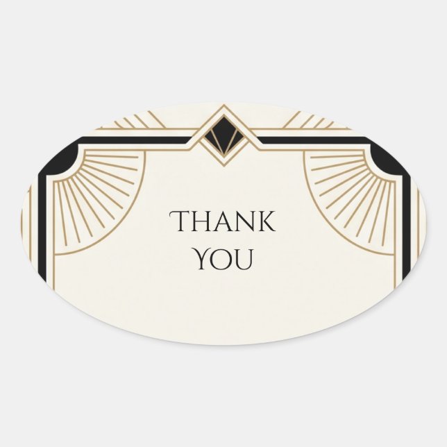 Pastel Wildflower Thank You Sticker (Front)