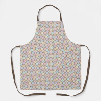 Pastel Wood Slices  Apron